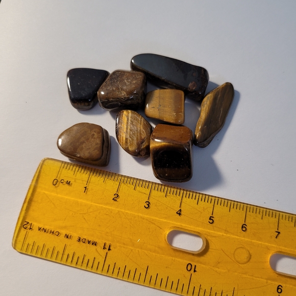 Tiger Eye Set Of Stone. - Picture 2 of 2